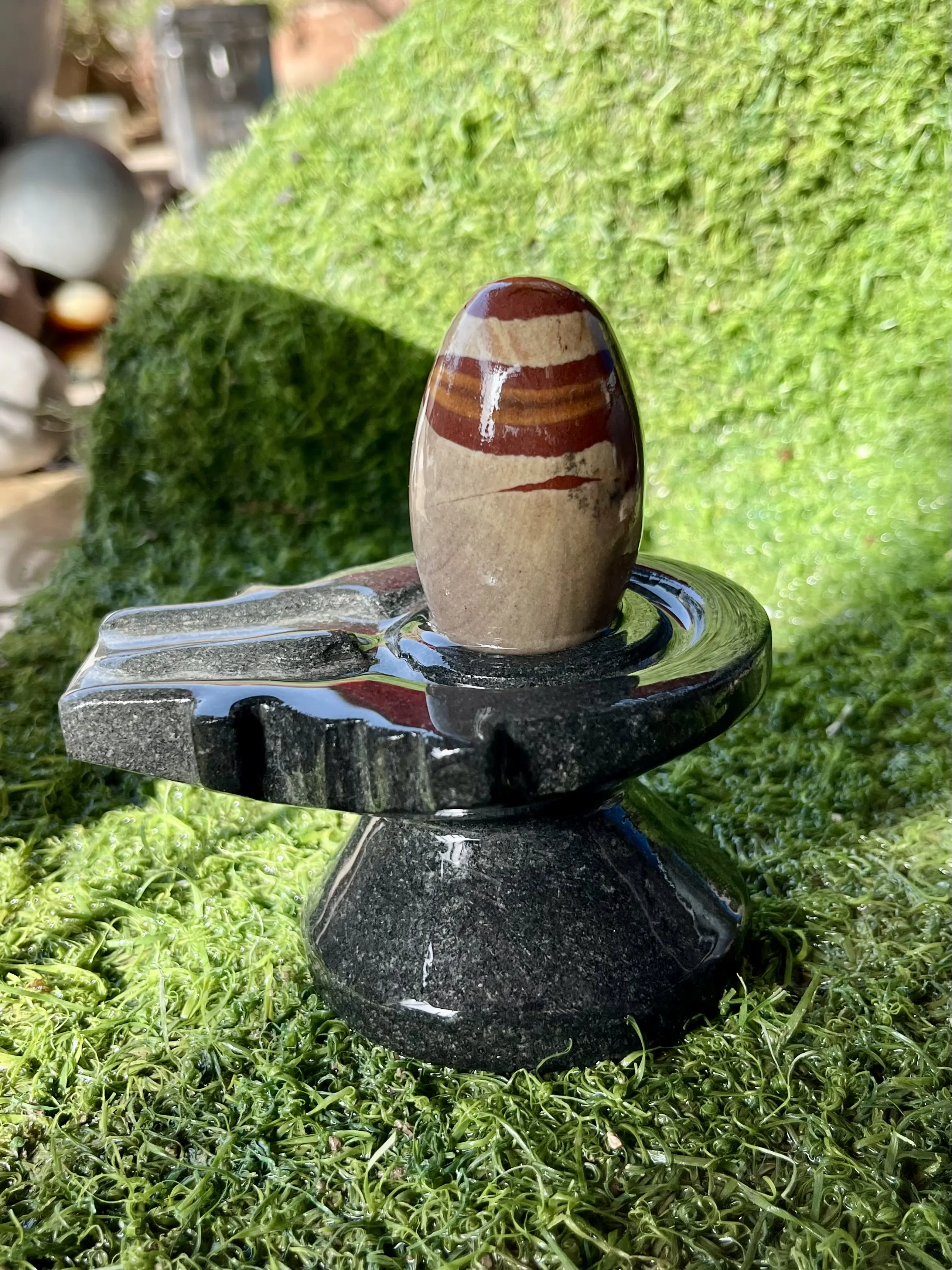 Tillak Dhari Narmda shivling 4